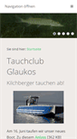 Mobile Screenshot of glaukos.ch