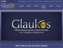 Tablet Screenshot of glaukos.com.br